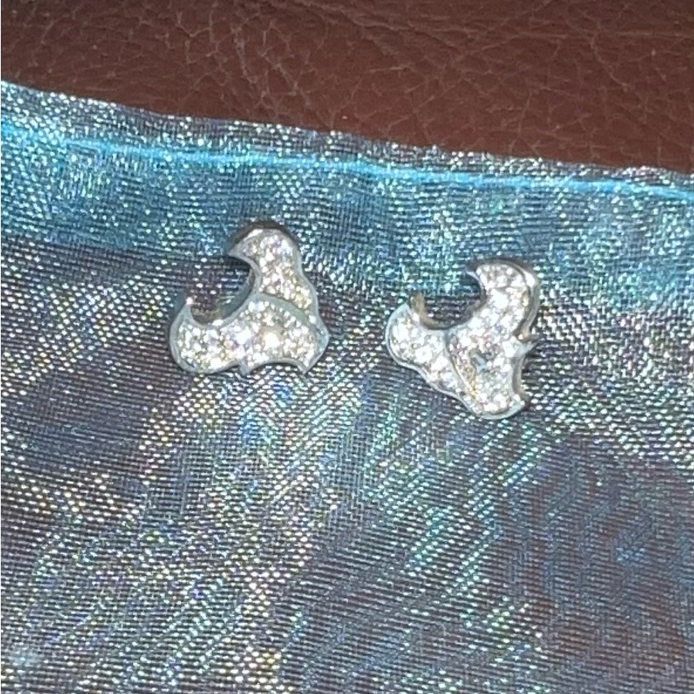Texans diamond earrings